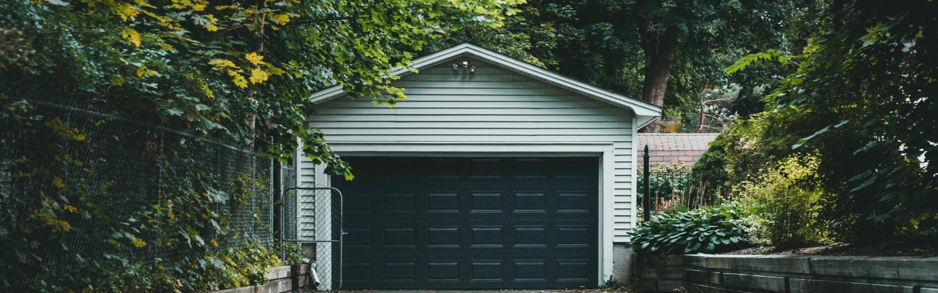 garage door home